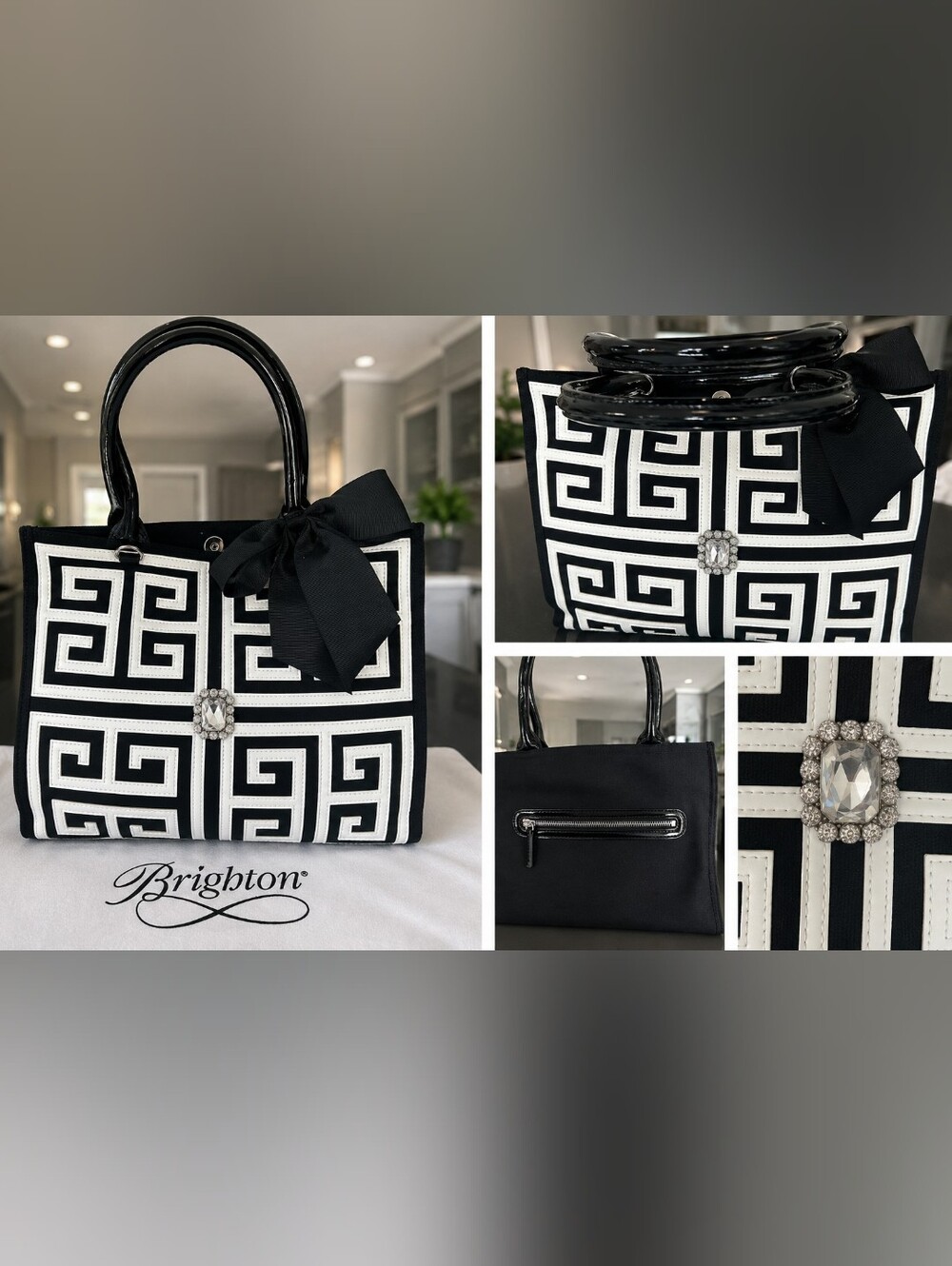 Brighton "My Flat in London" Corniche Tote Handbag